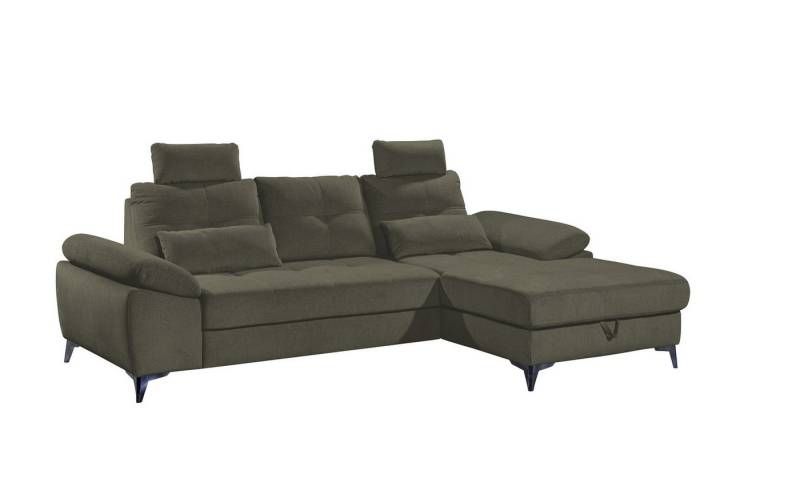 ED EXCITING DESIGN Ecksofa Auckland, mit Schlaffunktion & Bettkasten von ED EXCITING DESIGN