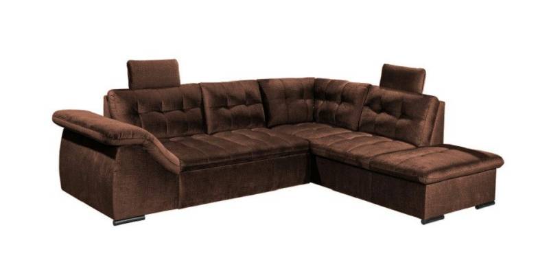 ED EXCITING DESIGN Ecksofa Estrella, mit Schlaffunktion & Bettkasten von ED EXCITING DESIGN