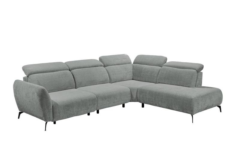 ED EXCITING DESIGN Ecksofa Kiel, mit elektrischer Relaxfunktion, verstellbaren Kopflehnen von ED EXCITING DESIGN