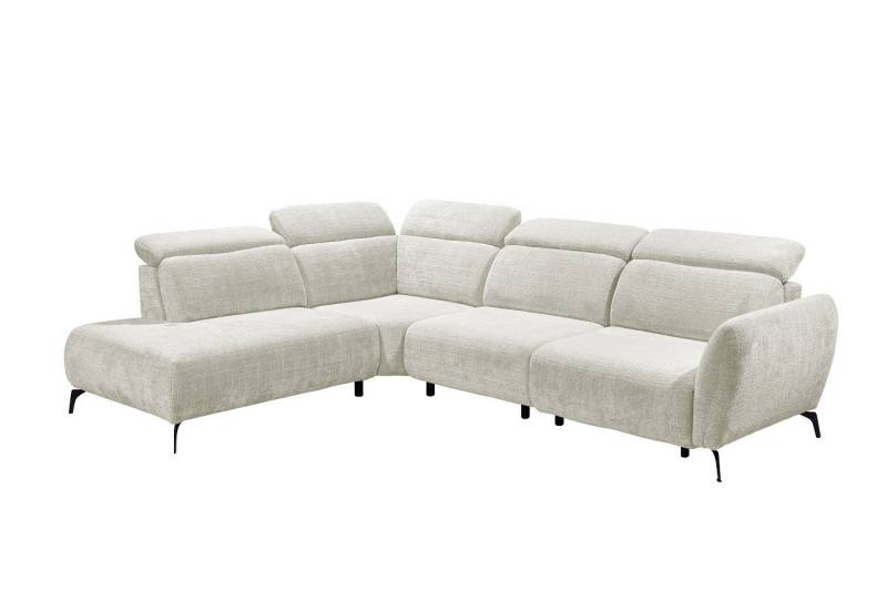 ED EXCITING DESIGN Ecksofa Kiel, mit elektrischer Relaxfunktion, verstellbaren Kopflehnen von ED EXCITING DESIGN