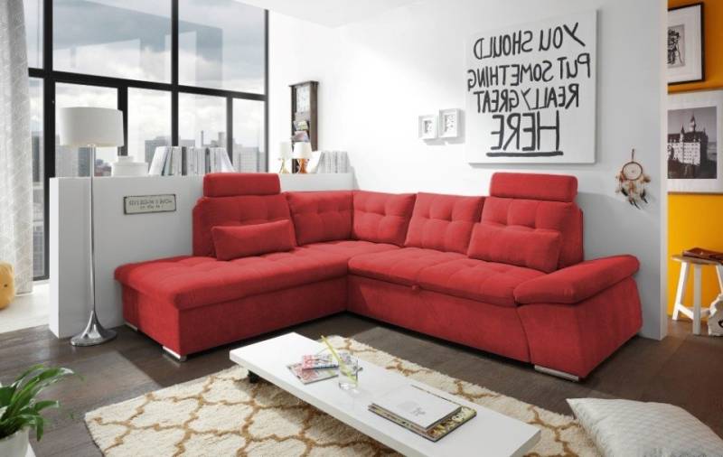 ED EXCITING DESIGN Ecksofa Nalo, mit Schlaffunktion von ED EXCITING DESIGN