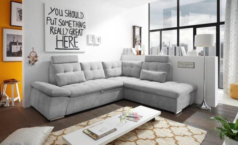 ED EXCITING DESIGN Ecksofa Nalo, mit Schlaffunktion von ED EXCITING DESIGN