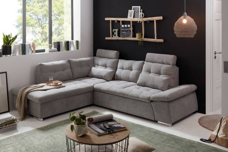 ED EXCITING DESIGN Ecksofa Nalo, mit Schlaffunktion von ED EXCITING DESIGN