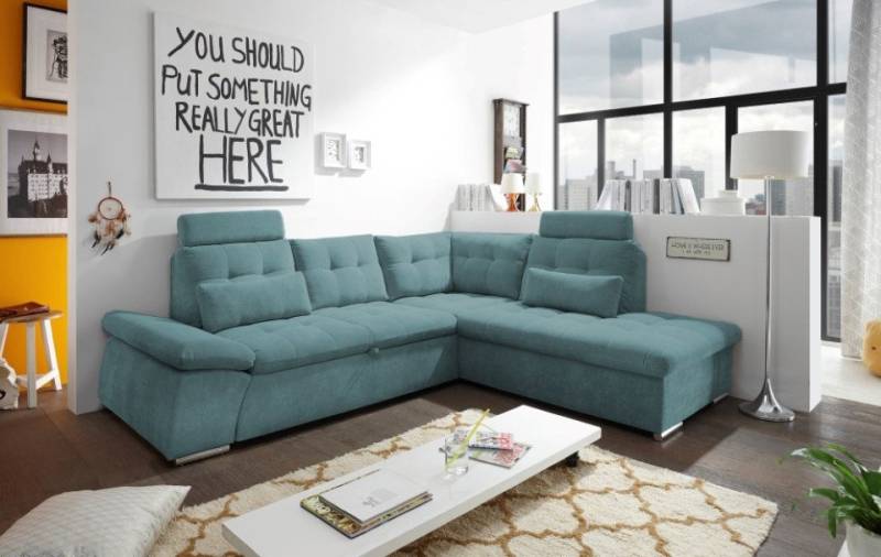 ED EXCITING DESIGN Ecksofa Nalo, mit Schlaffunktion von ED EXCITING DESIGN