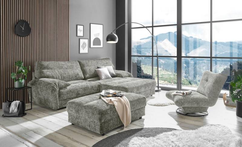 ED EXCITING DESIGN Ecksofa Princeton L-Form, frei im Raum stellbar von ED EXCITING DESIGN