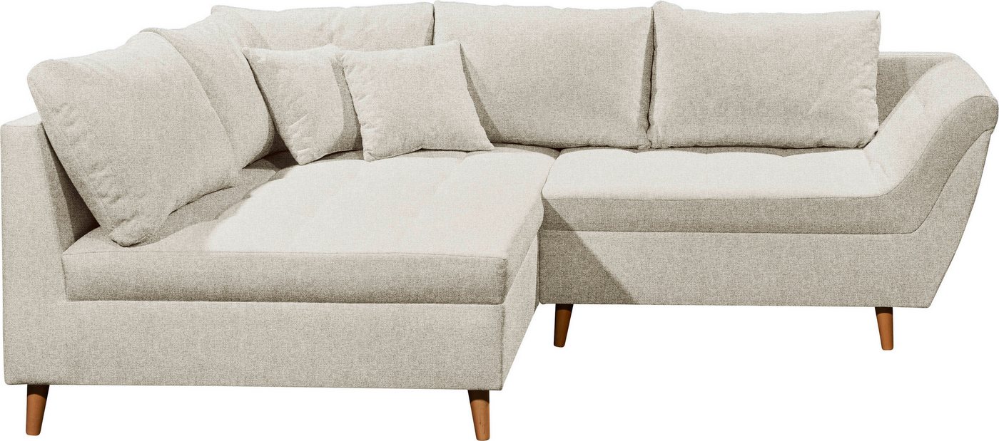 ED EXCITING DESIGN Ecksofa Split, frei im Raum stellbar, inkl. 7 Kissen von ED EXCITING DESIGN