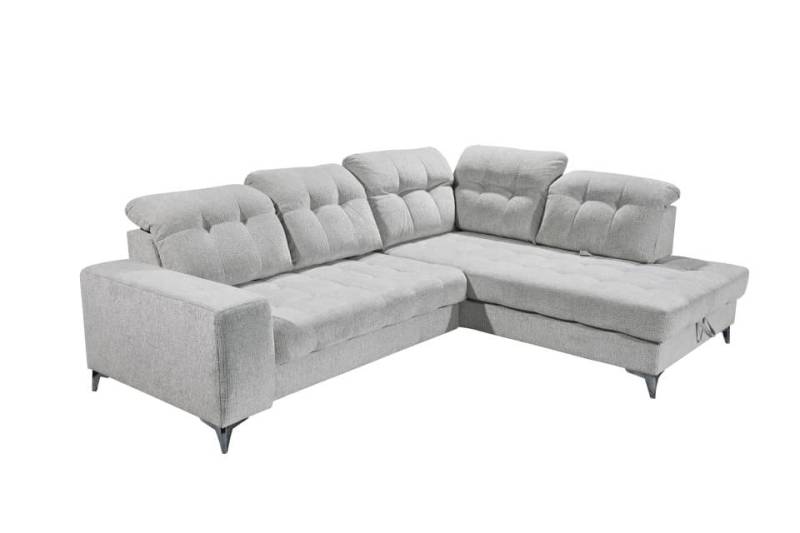 ED EXCITING DESIGN Ecksofa Varadero, mit elektronischem Sitzvorschub & Bettkasten von ED EXCITING DESIGN