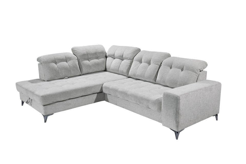 ED EXCITING DESIGN Ecksofa Varadero, mit elektronischem Sitzvorschub & Bettkasten von ED EXCITING DESIGN