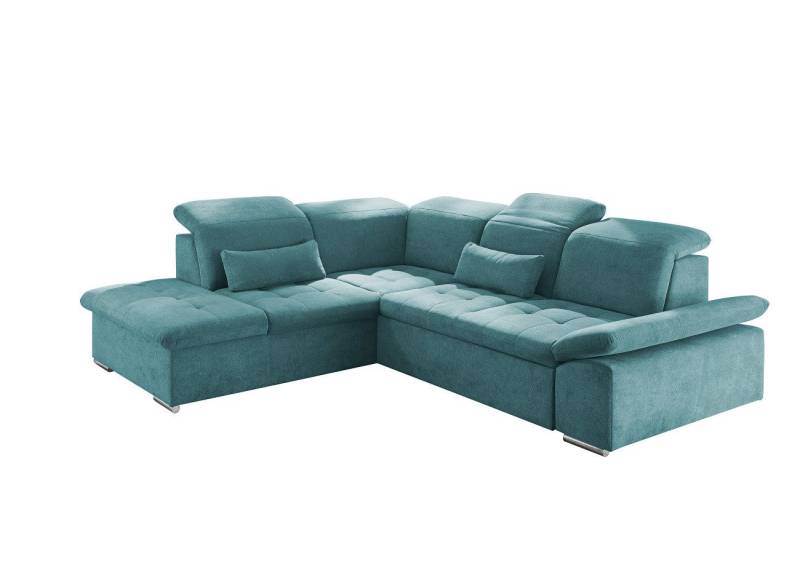 ED EXCITING DESIGN Ecksofa Wayne, mit Schlaffunktion & Bettkasten, 2x Nierenkissen ED EXCITING DESIGN Ecksofa Wayne, mit Schlaffunktion & Bettkasten, 2x Nierenkissen von ED EXCITING DESIGN