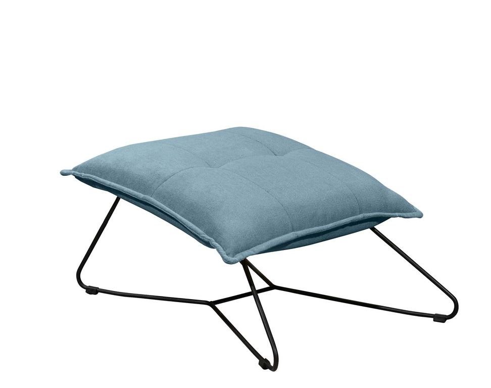 ED EXCITING DESIGN Polsterecke, Vico Polsterhocker Beistellhocker Denim von ED EXCITING DESIGN