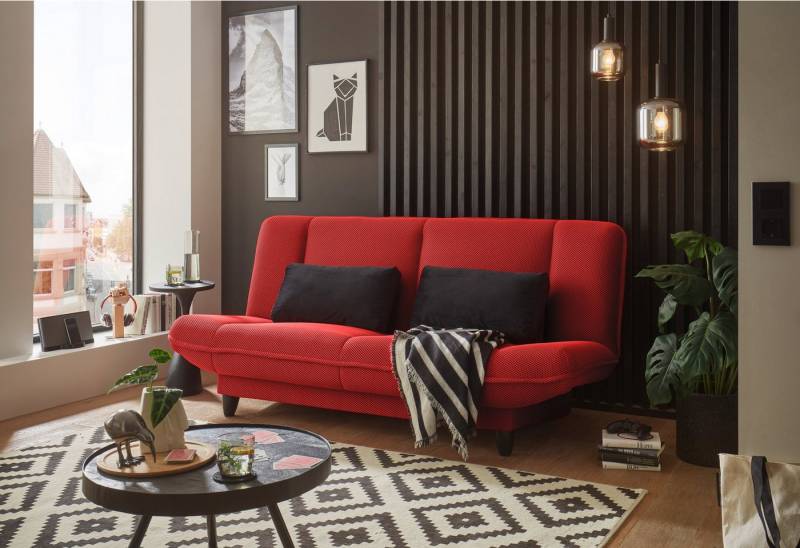 ED EXCITING DESIGN Schlafsofa Amalia, mit Bettkasten & 2 Zierkissen von ED EXCITING DESIGN