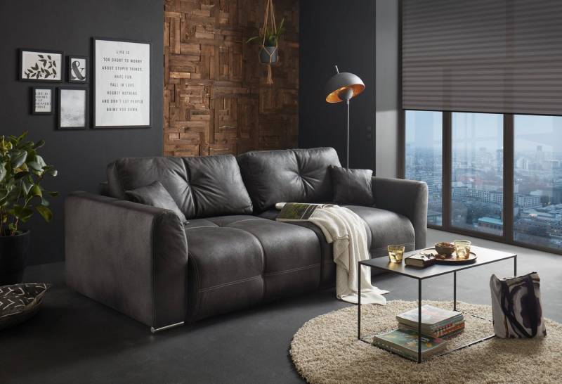ED EXCITING DESIGN Schlafsofa Dolan, mit Bettkasten & 2 Zierkissen von ED EXCITING DESIGN