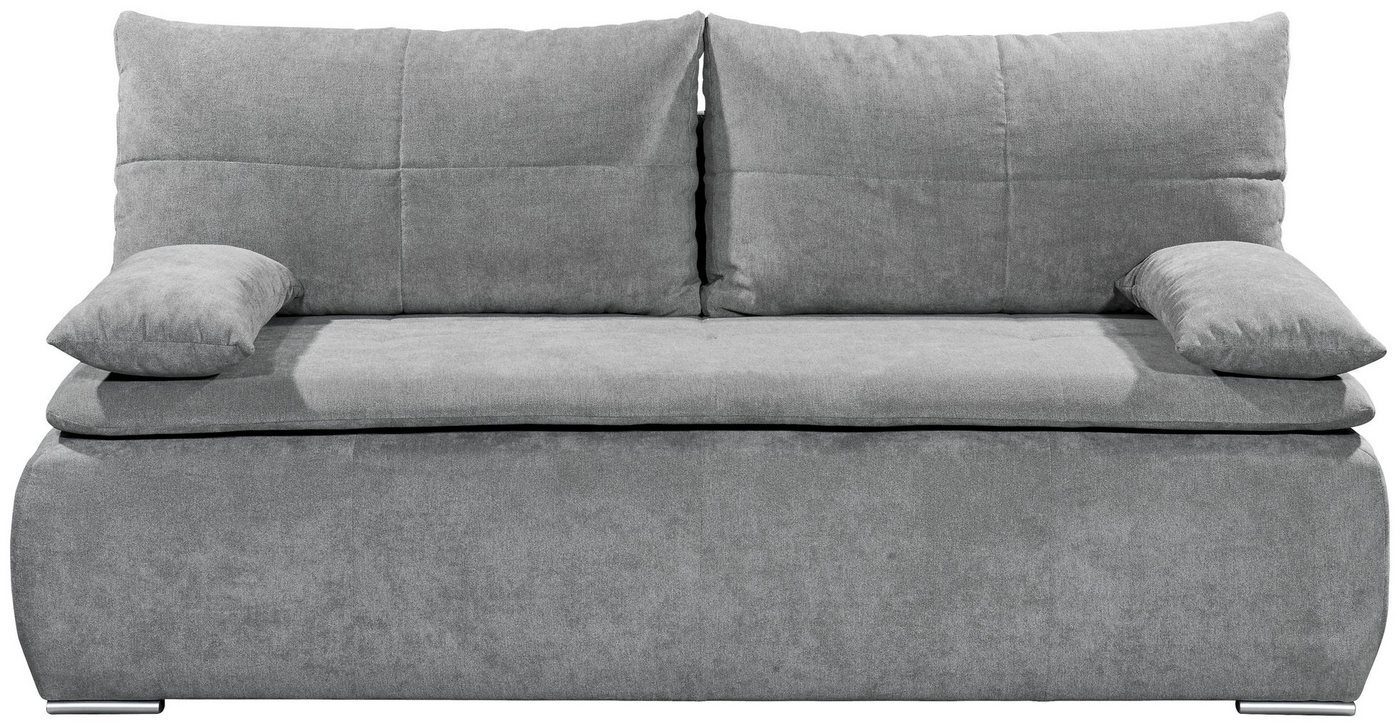 ED EXCITING DESIGN Schlafsofa Jana, mit Bettfunktion und Bettkasten, sowie Rücken- und Armlehnkissen von ED EXCITING DESIGN