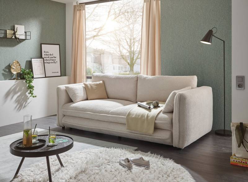 ED EXCITING DESIGN Schlafsofa Stanley, mit Bettkasten & 2 Zierkissen von ED EXCITING DESIGN