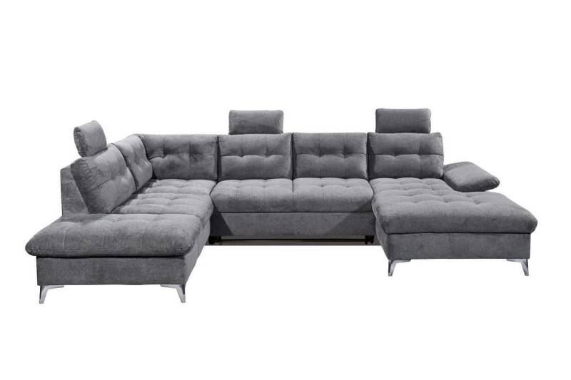 ED EXCITING DESIGN Wohnlandschaft Evora, mit Schlaffunktion, Bettkasten, verstellbarer Armlehne,Kopfstützen ED EXCITING DESIGN Wohnlandschaft Evora, mit Schlaffunktion, Bettkasten, verstellbarer Armlehne,Kopfstützen von ED EXCITING DESIGN