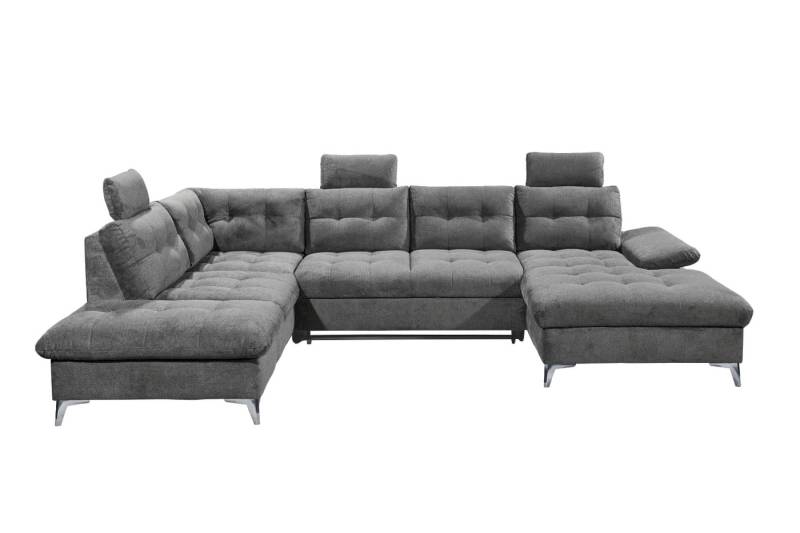 ED EXCITING DESIGN Wohnlandschaft Evora, mit Schlaffunktion, Bettkasten, verstellbarer Armlehne,Kopfstützen ED EXCITING DESIGN Wohnlandschaft Evora, mit Schlaffunktion, Bettkasten, verstellbarer Armlehne,Kopfstützen von ED EXCITING DESIGN