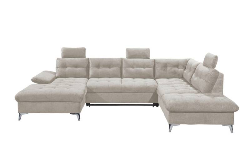 ED EXCITING DESIGN Wohnlandschaft Evora, mit Schlaffunktion, Bettkasten, verstellbarer Armlehne,Kopfstützen ED EXCITING DESIGN Wohnlandschaft Evora, mit Schlaffunktion, Bettkasten, verstellbarer Armlehne,Kopfstützen von ED EXCITING DESIGN