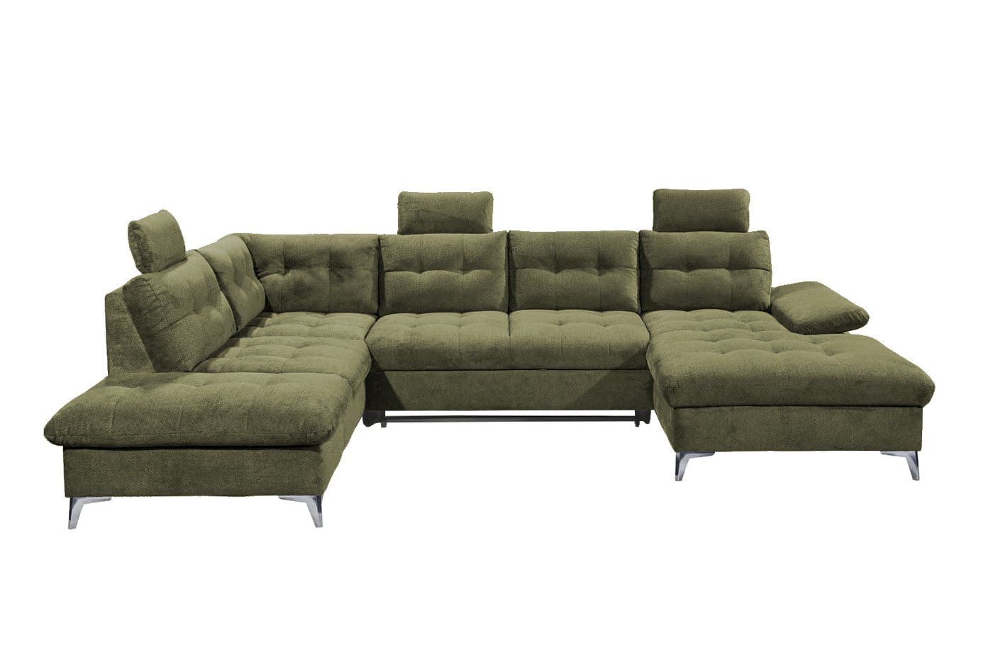 ED EXCITING DESIGN Wohnlandschaft Evora, mit Schlaffunktion, Bettkasten, verstellbarer Armlehne,Kopfstützen ED EXCITING DESIGN Wohnlandschaft Evora, mit Schlaffunktion, Bettkasten, verstellbarer Armlehne,Kopfstützen von ED EXCITING DESIGN