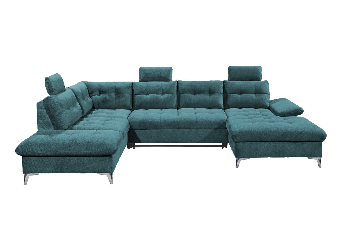 ED EXCITING DESIGN Wohnlandschaft Evora, mit Schlaffunktion, Bettkasten, verstellbarer Armlehne,Kopfstützen ED EXCITING DESIGN Wohnlandschaft Evora, mit Schlaffunktion, Bettkasten, verstellbarer Armlehne,Kopfstützen von ED EXCITING DESIGN