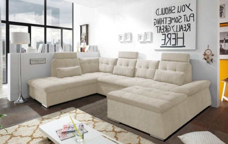 ED EXCITING DESIGN Wohnlandschaft Nalo, mit Schlaffunktion von ED EXCITING DESIGN
