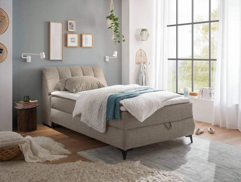 Boxbett Atlantis 120x200 cm in Sand von ED Exciting Design mit Bettkasten Boxbett Atlantis 120x200 cm in Sand von ED Exciting Design mit Bettkasten von ED Exciting Design