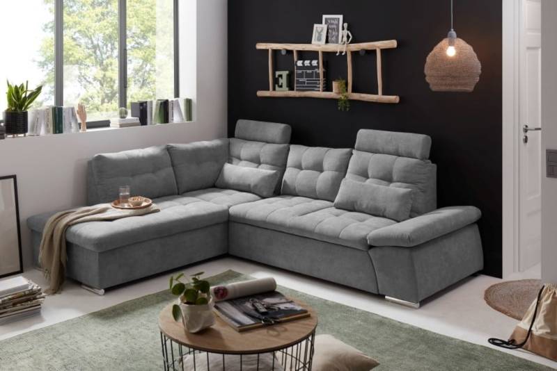 Entdecken Sie zeitlose Eleganz: Das Nalo Schlafsofa von ED Exciting Design mit verstellbaren Armlehnen und Bettkasten Entdecken Sie zeitlose Eleganz: Das Nalo Schlafsofa von ED Exciting Design mit verstellbaren Armlehnen und Bettkasten von ED Exciting Design