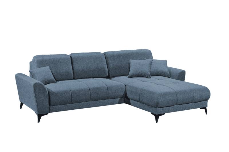 Sofa Bern von ED Exciting Design mit Schlaffunktion, Bettkasten und Lumos Mikrofaserbezug von ED Exciting Design