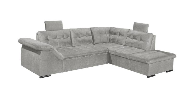 Sofa Estrella von ED Exciting Design mit Schlaffunktion, Bettkasten & Mikrofaser-Bezug Glow von ED Exciting Design