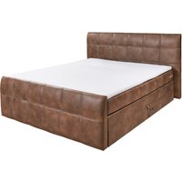 ED Lifestyle Aspen B2 Boxspringbett Holzwerkstoff/7 Zonen-Tonnentaschenfederkern 180x200cm von ED-Lifestyle