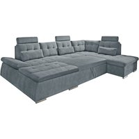 ED Lifestyle Nalo U Sofa 3-teilig Holzwerkstoff/Nosag von ED-Lifestyle