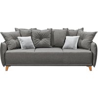 ED Lifestyle Pamplona 3DL Schlafsofa Holzwerkstoff/Nosag von ED-Lifestyle