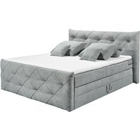 ED Lifestyle Tarragona 6 Boxspringbett Holzwerkstoff/Tonnentaschenfederkern H3/H4 180x200 cm von ED-Lifestyle