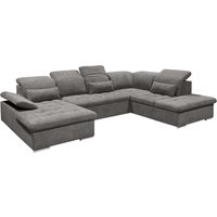 ED Lifestyle Wayne U Sofa 3-teilig Holzwerkstoff/Nosag von ED-Lifestyle