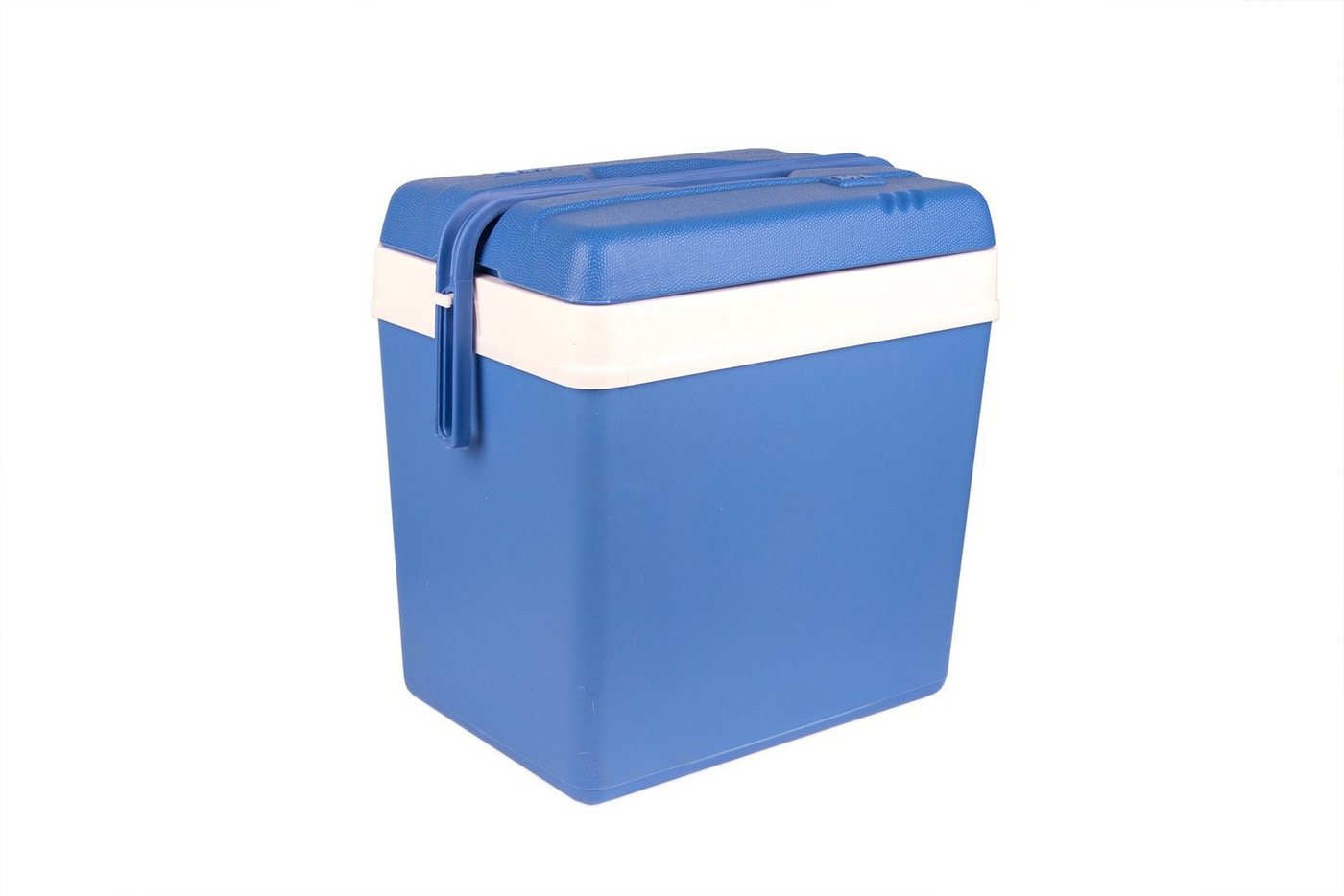 EDA Plastiques Aufbewahrungsbox Kühlbox 24 Liter blau/weiß Isolierbox mit bis zu 11 Std. Kühlung von EDA Plastiques