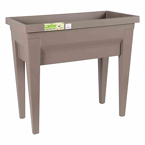 EDA Plastiques Hochbeet VEG&Table City taupe, 57L (1 Stück) von EDA