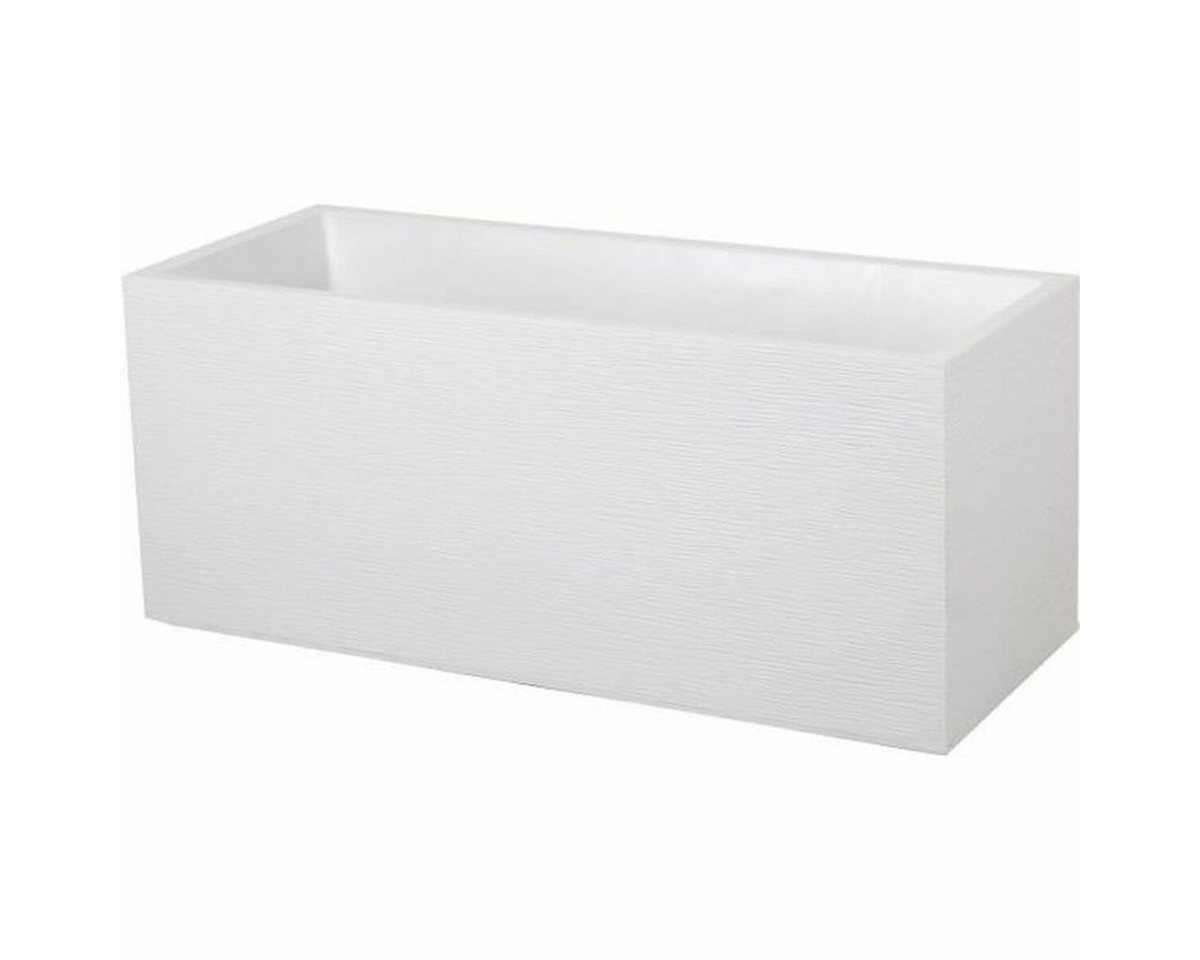 EDA Blumenkasten Blumenkasten EDA EDA Graphit Weiß Polypropylen Kunststoff 99,5 x 39 x von EDA