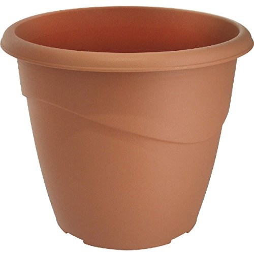 EDA PLASTIQUES r018125 BR. TC NP SX10 Marina Topf ungelocht Kunststoff 25 x 25 x 21,5 cm von EDA Plastiques