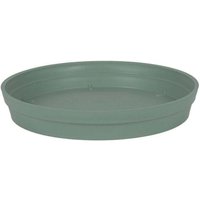 Untertasse aus Polypropylen EDA 13619 v.la Durchm.34,5 L.0 x B.0 x H.4,8 cm lorbeergrün EDA von EDA