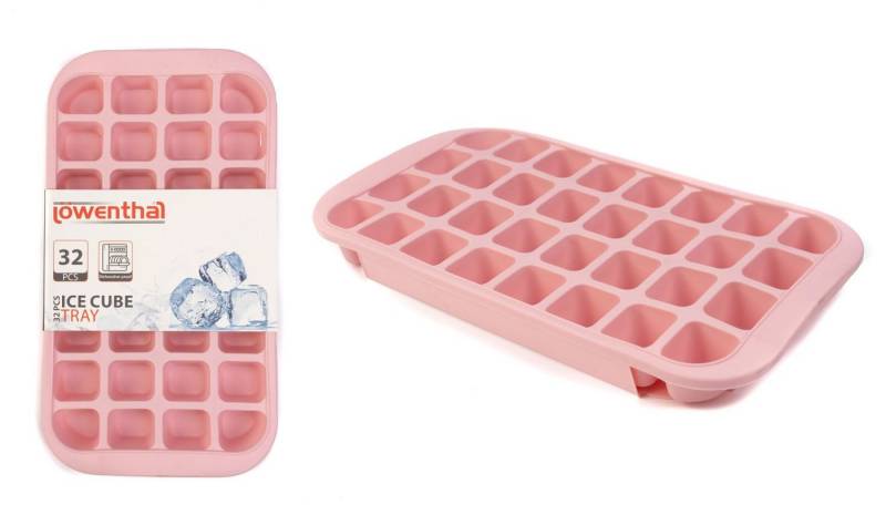 EDCO Eiswürfelform Jumbo Silikon Eiswürfelform Eiswürfelbereiter Eiswürfelbehälter XXL von EDCO