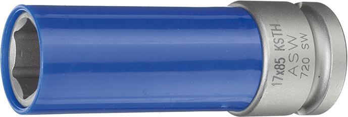 Kraft- Steckschlüsseleinsatz mitKunststoff-Hülse 1/2" 17x85mm AS Kraft- Steckschlüsseleinsatz mitKunststoff-Hülse 1/2" 17x85mm AS von EDE - ASW