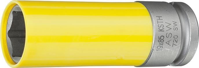 Kraft- Steckschlüsseleinsatz mitKunststoff-Hülse 1/2" 19x85mm AS Kraft- Steckschlüsseleinsatz mitKunststoff-Hülse 1/2" 19x85mm AS von EDE - ASW