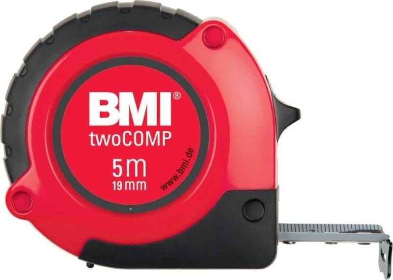 Taschenbandmaß twoCOMP M 3mx16mm BMI von EDE - BMI