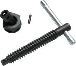 Ersatz-Druckplatte Bessey mit Spindel von EDE - Bessey