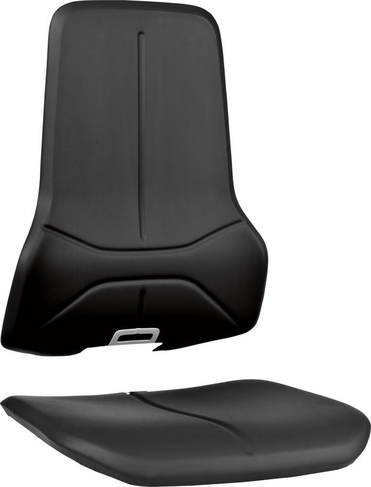 Polsterelement schwarz Kunstleder von EDE - Bimos