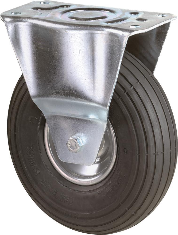 Bockrolle 200mm L410.C90 Platte,Luftrad,RL L410.C90.200 von EDE - Bs Rollen