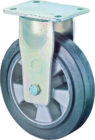 Bockrolle 300mm RR110.B80Platte,Elastik schw.,KL RR110.B80.300 Bockrolle 300mm RR110.B80Platte,Elastik schw.,KL RR110.B80.300 von EDE - Bs Rollen