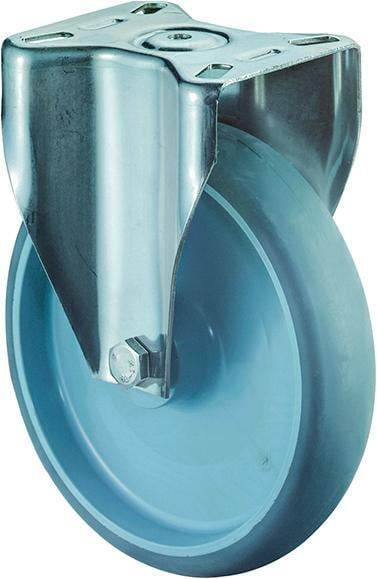 Bockrolle 80mm H110.B43 Platte,Thermopl,ER,GL, H110.B43.080 von EDE - Bs Rollen