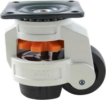 Heberolle 60mm,Platte, PA Rad,Gleitlager W220.A90.062 von EDE - Bs Rollen