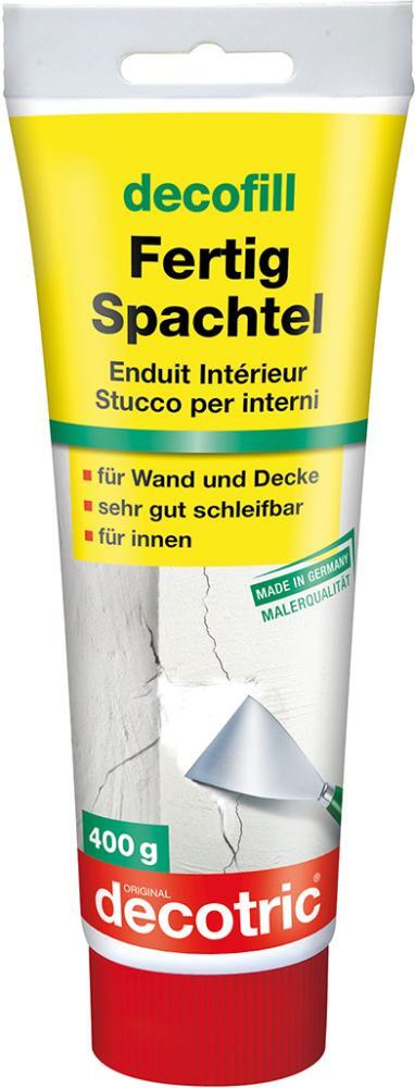 Decofill Fertigspachtel 400 g Tube,innen decotric von EDE - Decotric