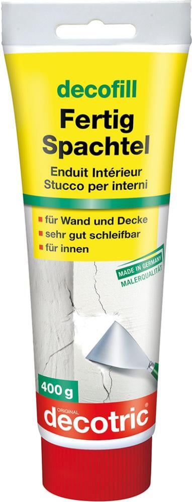 Decofill Fertigspachtel 400 g Tube,innen decotric Decofill Fertigspachtel 400 g Tube,innen decotric von EDE - Decotric